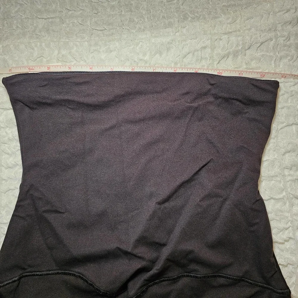 Maidenform Firm Control Slim Waisters Hi-Waist Boyshort sz M Black NWT